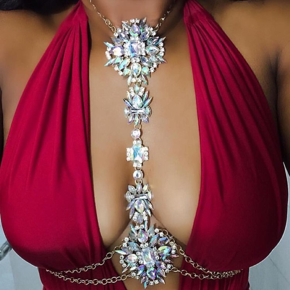 Crystal Body Chain
